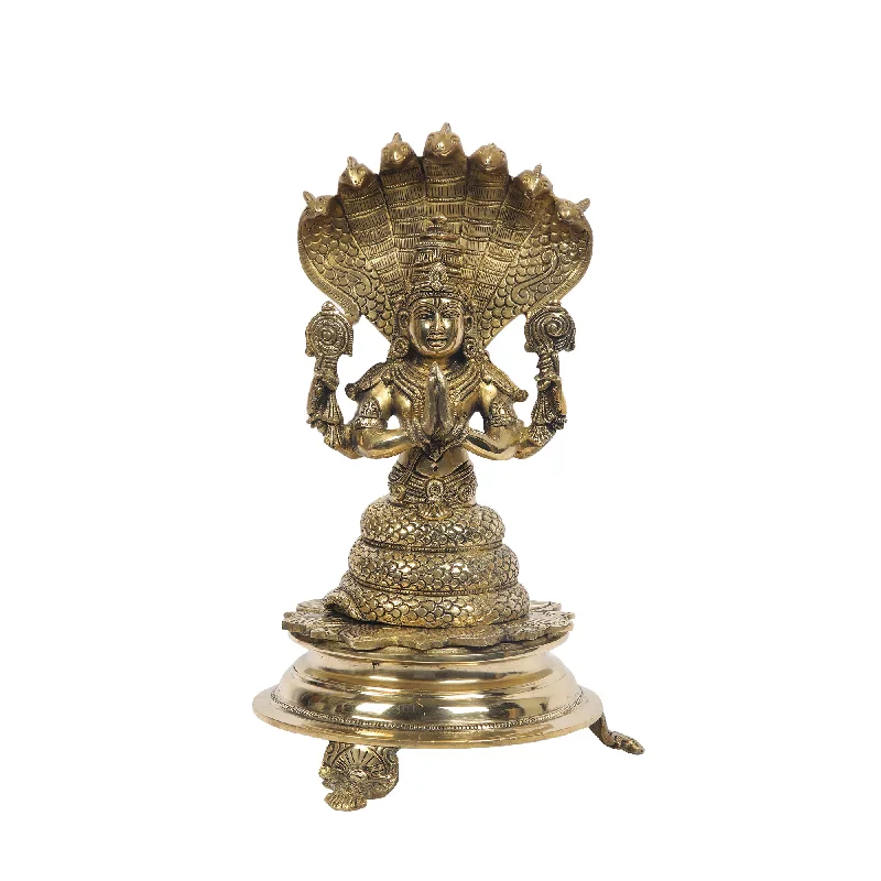 Designer decor with bold patterns-God Maharishi Patanjali Statue