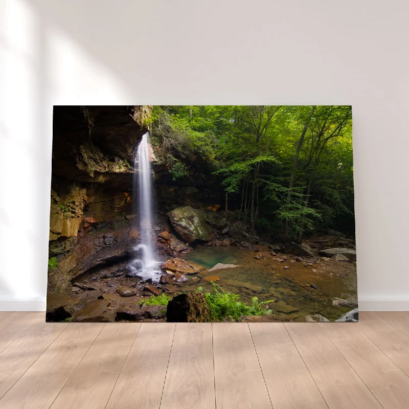 Stylish hanging planters for indoors-Cucumber Falls in Ohiopyle State Park