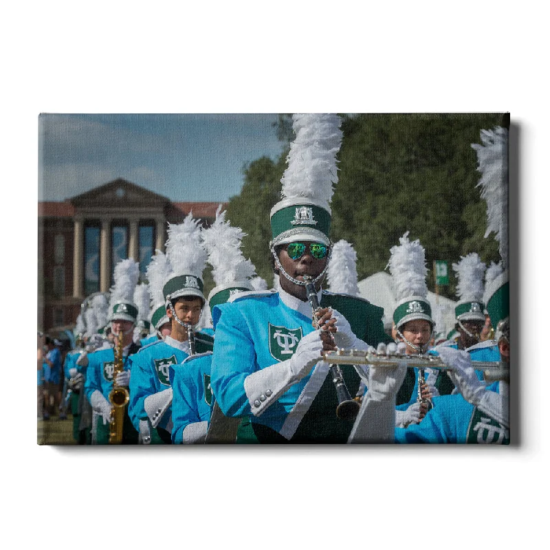 Multi-purpose wooden trays-Tulane  Green Wave - TUMB Homecoming