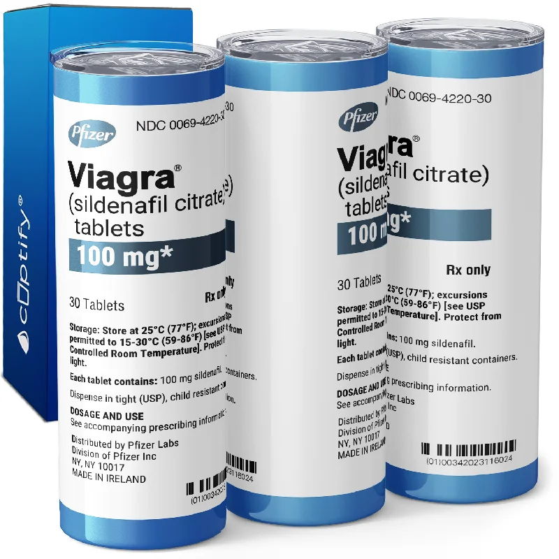 Heavy-duty stainless steel mugs-Viagra 20oz Skinny Tumbler